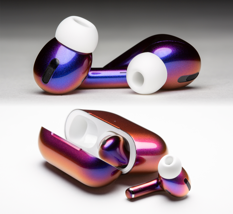 Эксклюзивные наушники  Apple AirPods Pro Violete 2020